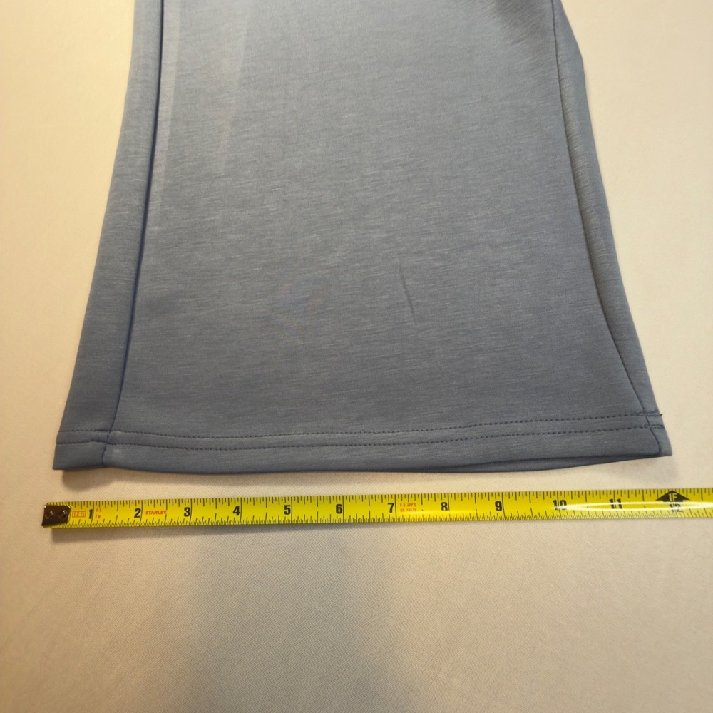 NWOT Coo Chic Gray Sleeveless Size 2X Top/Wide Crop Wide Leg Pants Set V Neck - Picture 16 of 16